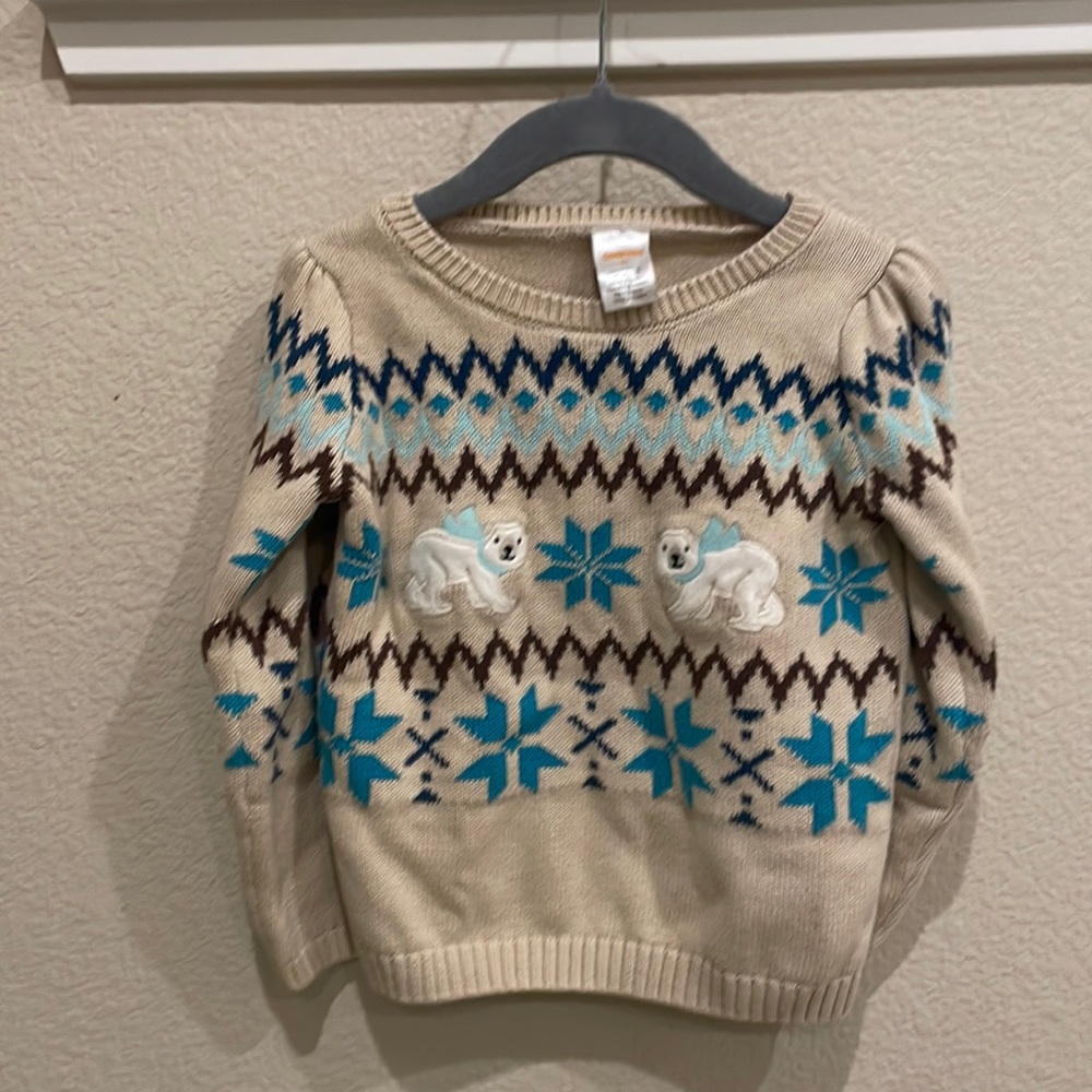 Gymboree Knit Christmas Sweater size 3T